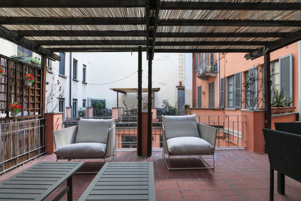 Elegant Terrace Suite Milano Exterior foto